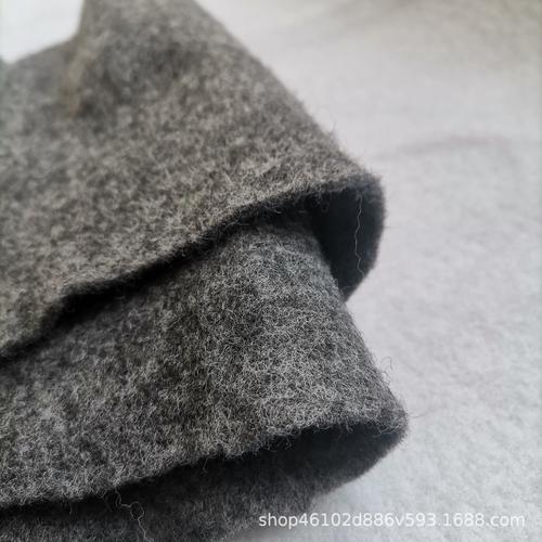 工厂定制羊毛毡鞋材面料防滑防寒勃肯鞋底毛毡鞋用内衬面料羊毛毡